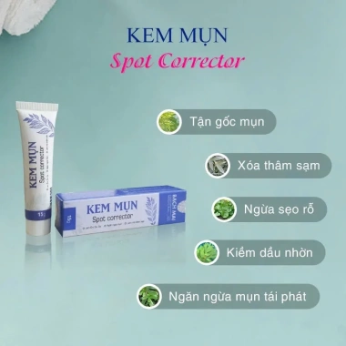 KEM MỤN SPOT CORRECTOR BẠCH MAI - Giảm 20%, Đánh bay mụn nhanh, chỉ 110.000 VND 3