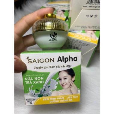 Kem mụn thâm liền sẹo Saigon Alpha 20g - Dưỡng da, giảm thâm, chỉ 140.000₫ 4