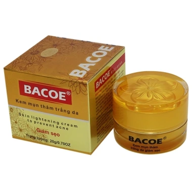 KEM MỤN THÂM TRẮNG BACOE 12-25g - Giảm sẹo, da trắng sáng, bán sỉ 85.000đ