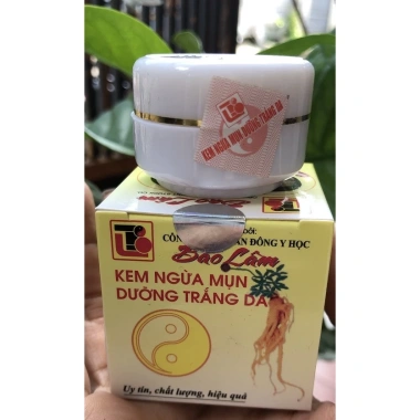 Kem Mụn Trắng Da Bảo Lâm 10g - Giảm Đến 22% Giá 99.000₫, Trị Mụn Da Sáng Mịn