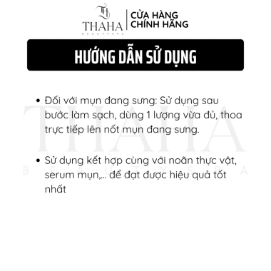 Kem mụn viêm 5gr giảm mụn sưng đỏ, mụn bọc, mụn mũ - Chính hãng, giá 104.000đ