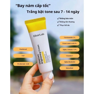 Kem Nám Tế Bào Gốc ELIXIRLAB 50ml - Giảm Nám, Dưỡng Sáng Da, Giá Ưu Đãi 626.999đ