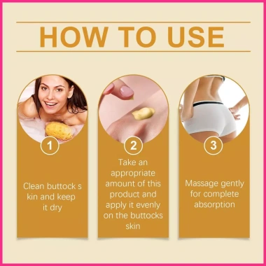 Kem Nâng Mông 80g Massage Dưỡng Ẩm, Tăng Cơ Thể, Sửa Da Bơ, Làm Săn Chắc 7