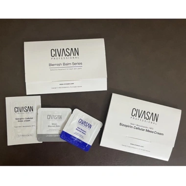Kem nâng tone Civasan Blemish Balm Meso H2O 1ml Tone Up & Kem phục hồi Mess Cream 45.000đ 3 Kem nâng tone Civasan Blemish Balm Meso H2O 1ml Tone Up & Kem phục hồi Mess Cream 45.000đ 3