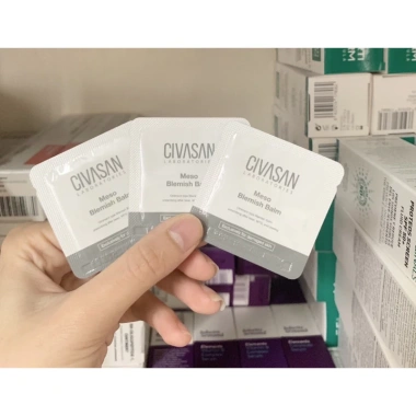 Kem nâng tone Civasan Blemish Balm Meso H2O 1ml Tone Up & Kem phục hồi Mess Cream 45.000đ