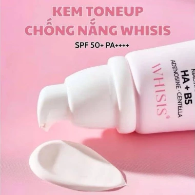 Kem Nâng Tone WHISIS Tone Up Cream SPF50+ PA++++ 50ml Hàn Quốc - Che khuyết điểm, 325k 3