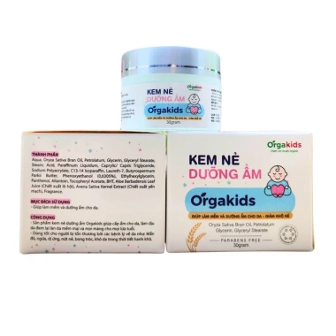 Kem nẻ Orgakids 30g - Dưỡng ẩm, làm mềm da bé, giảm khô nẻ, chỉ 60.000 VND