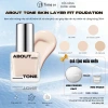 Kem Nền ABOUT TONE Skin Layer Fit Foundation Mỏng Nhẹ Tự Nhiên Che Phủ Tốt Lâu Trôi 30ml - 235k