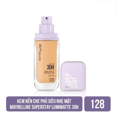 Kem Nền Bắt Sáng Maybelline Super Stay 30H Lumi-Matte SPF16 PA+++ 35ml Giá 358.000₫ 12