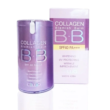 Kem Nền Cellio BB Collagen Blemish Balm SPF40 PA+++ - Giá 195.000, dưỡng da, che khuyết điểm, bảo vệ nắng