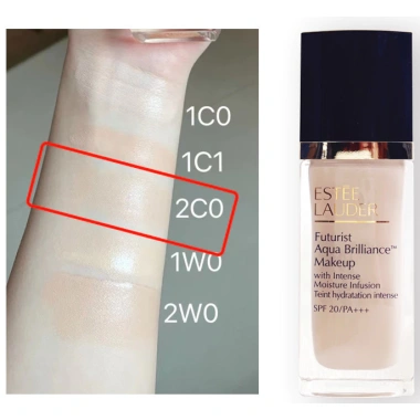 Kem nền dạng lỏng dưỡng ẩm & che khuyết điểm Estee Aqua Skin Naked Makeup 30ml - Giá ưu đãi 273.900đ 9