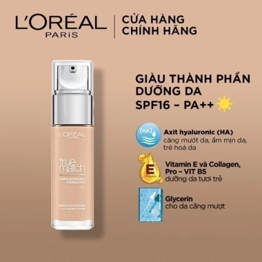 Kem nền lâu trôi dạng lỏng L'Oreal Paris True Match Blendable 30ml - Chỉ 329.000đ 8