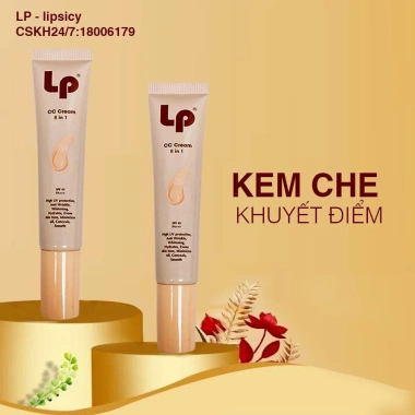 Kem Nền LP-II Siêu Mịn 20g Che Khuyết Điểm Chống Nắng Kiềm Dầu Lâu Trôi 75k