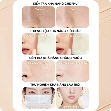 Kem Nền Mỏng Nhẹ Da Dầu Colorkey Long Lasting 30g - Lâu Trôi, Giá Ưu Đãi 293k 6