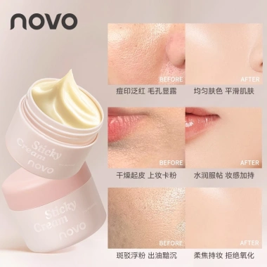 Kem nền NOVO Primer dưỡng ẩm, che khuyết điểm mờ tự nhiên - 160.600 VND 4