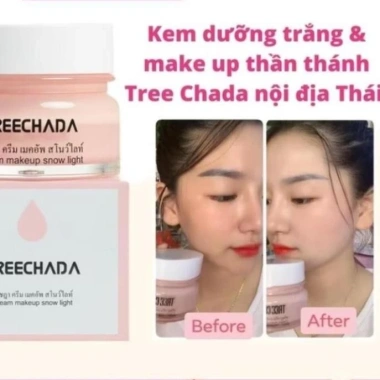Kem Nền TREE CHADA Thái Lan Nâng Tone Dưỡng Trắng Chống Nắng 1 Bước - Giá 235k 7