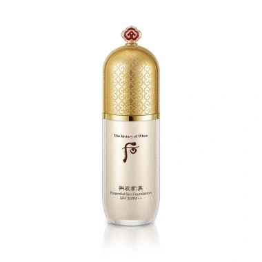 Kem nền Whoo Essential Foundation giá ưu đãi 490k – Dưỡng ẩm, che khuyết điểm, không bít tắc lỗ chân lông 2