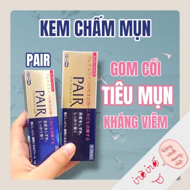 Kem ngăn ngừa mụn Pair Acne - Giảm mụn, làm mờ vết thâm, giá chỉ 109.900₫ 2 Kem ngăn ngừa mụn Pair Acne - Giảm mụn, làm mờ vết thâm, giá chỉ 109.900₫ 2