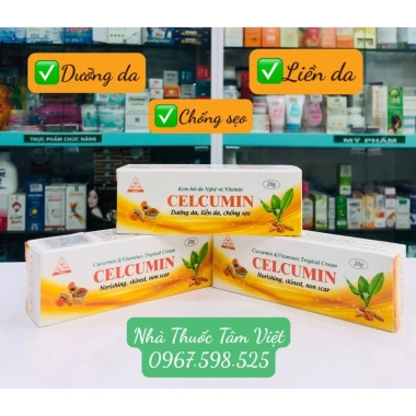 Kem nghệ Nano Curcumin ngừa mụn, dưỡng da, liền sẹo và Vitamin E chỉ 50.000₫
