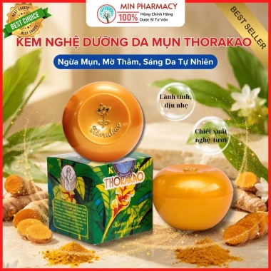 Kem Nghệ THORAKAO Dưỡng Da Mụn Ngăn Ngừa và Giảm Vết Thâm 7g - Giá 50.500đ - Minpharmacy