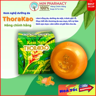 Kem Nghệ THORAKAO Dưỡng Da Mụn Ngăn Ngừa và Giảm Vết Thâm 7g - Giá 50.500đ - Minpharmacy