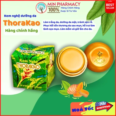 Kem Nghệ THORAKAO Dưỡng Da Mụn Ngăn Ngừa và Giảm Vết Thâm 7g - Giá 50.500đ - Minpharmacy