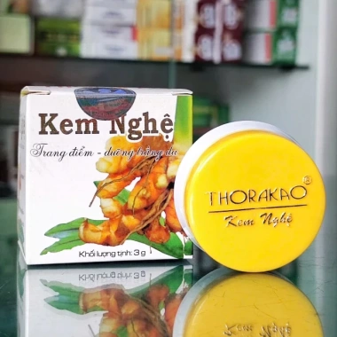 Kem Nghệ Trang Điểm THORAKAO Dưỡng Trắng Da Mờ Thăm 3G – Chỉ 65.000đ, giảm từ 83.850đ
