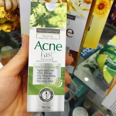 Kem Ngừa Mụn Acne Fast - Giảm Mụn Nhanh, Da Sạch Sáng, Giá Ưu Đãi 84.280 VND
