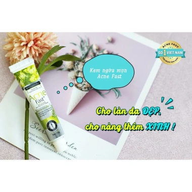 Kem Ngừa Mụn Acne Fast - Giảm Mụn Nhanh, Da Sạch Sáng, Giá Ưu Đãi 84.280 VND