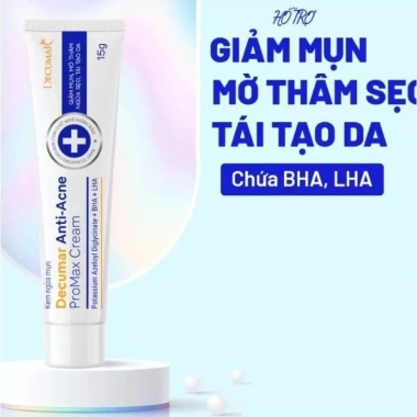 Kem Ngừa Mụn Decumar Anti-Acne ProMax 15g Giảm sưng viêm, mờ thâm sẹo - 142.100 VND