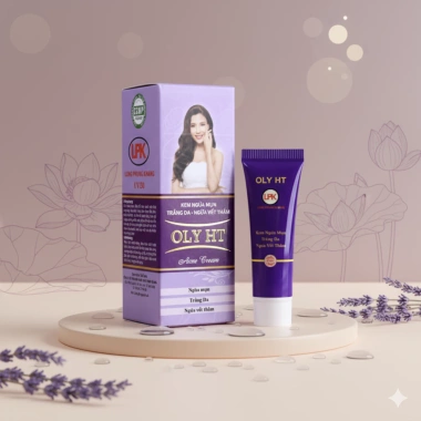 Kem ngừa mụn OLY HT 25g - Trắng da, ngừa vết thâm, chính hãng Long Phụng Khang, giảm giá 22% 9
