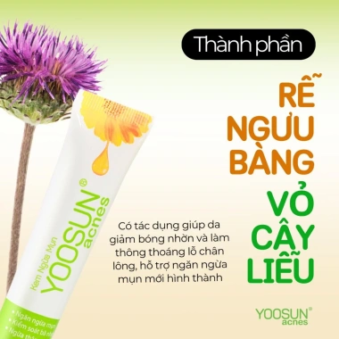 Kem ngừa mụn Yoosun Acnes 15g - Làm sạch bã nhờn, ngừa mụn, giá chỉ 54.000đ