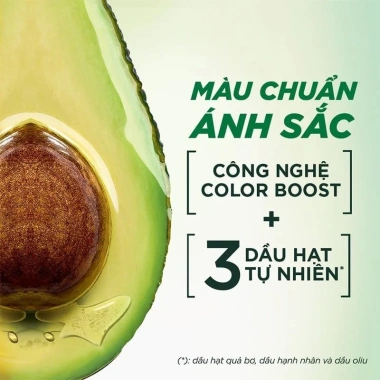 Kem Nhuộm Tóc Garnier Color Naturals – Giá 79.000đ, màu bền, không amoni, dưỡng tóc 8
