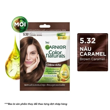 Kem Nhuộm Tóc Garnier Color Naturals – Giá 79.000đ, màu bền, không amoni, dưỡng tóc 15