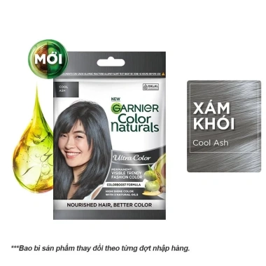 Kem Nhuộm Tóc Garnier Color Naturals – Giá 79.000đ, màu bền, không amoni, dưỡng tóc 18