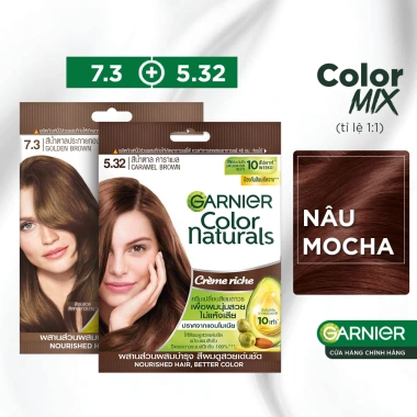 Kem Nhuộm Tóc Garnier Color Naturals Ultra Colors 8 Màu Thời Trang - Giá chỉ 156k