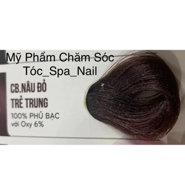 Kem nhuộm tóc VGO tự động cân bằng màu tóc bạc hương thơm 100ml giá 30.000đ không kèm oxy 9