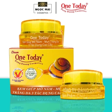 Kem ốc sên One Today VIP 15g – Ngừa mụn, xóa nám, trắng da, hộp lớn, chỉ 155.000 VND
