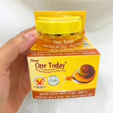 Kem ốc sên One Today VIP 15g – Ngừa mụn, xóa nám, trắng da, hộp lớn, chỉ 155.000 VND