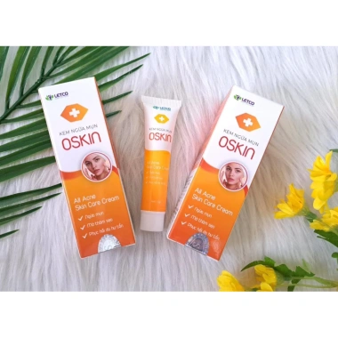 Kem Oskin Letco Ngừa Mụn và Thâm Da, Thành Phần Thiên Nhiên, An Toàn Không Tác Dụng Phụ - Giá 75.000₫ 2