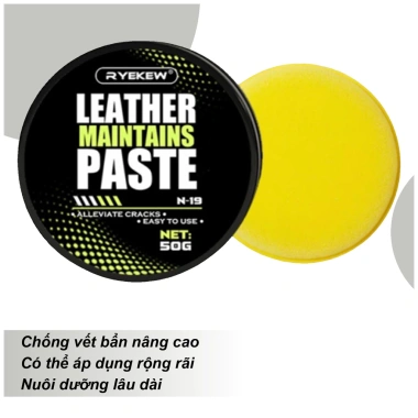 Kem phục hồi da Bơ 50g - Bột đánh bóng, cải tạo bọt biển, tẩy rửa ô tô Pomervn