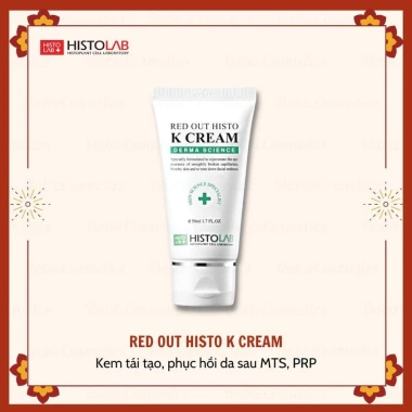 Kem phục hồi dưỡng ẩm K HISTOLAB Red Out Histo K Cream 50ml: Giảm mụn, làm sáng da, giá ưu đãi 703.560 VND