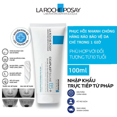 Kem phục hồi La Roche-Posay Cicaplast Baume B5+ 100ml - Giảm 22% - Da nhanh sau 1 lần