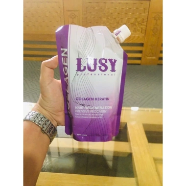 Kem phục hồi tóc Lusy 600ml - Dưỡng sâu, giảm gãy rụng, chỉ 238.000đ