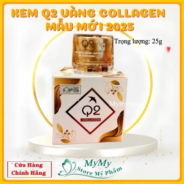 Kem Q2 VàngVip Collagen - Dưỡng da sâu, giảm nếp nhăn, giá 329.999đ giảm 73.000đ