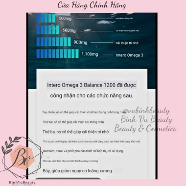 Kèm quà Viên uống Omega 3 Cao Cấp 6 Tháng - 180 viên, Giảm tới 590.000đ