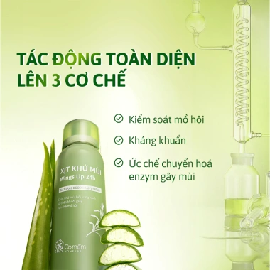 [Kèm quà] Xịt & Bột Khử Mùi Toàn Thân Wings Up 100ml - Ngăn Tiết Mồ Hôi, Hạn Chế Mùi Cơ Thể, Hôi Giày 200.000 VND 5