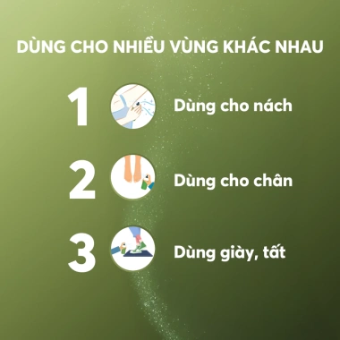 [Kèm quà] Xịt & Bột Khử Mùi Toàn Thân Wings Up 100ml - Ngăn Tiết Mồ Hôi, Hạn Chế Mùi Cơ Thể, Hôi Giày 200.000 VND 9