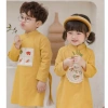 Kèm Quần Áo Dài Tết Bé Trai Bé Gái - Vải Mềm Mịn, Thêu Xinh, Quần Lụa Giá 167.5k 3