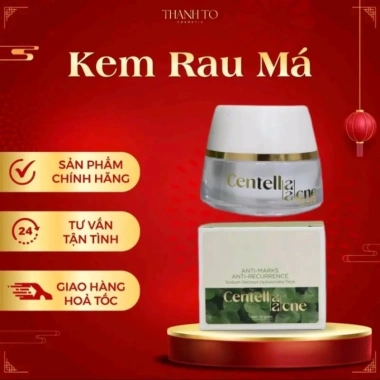 Kem Rau Má Thanh Tô - Dưỡng ẩm, Kiểm soát mụn, Da sáng mịn, Giảm sẹo nhanh